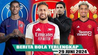 Arteta Inginkan Neymar, MU Kejar Araujo, PSG Gaet Rashford, Berita Bola Terbaru Hari ini