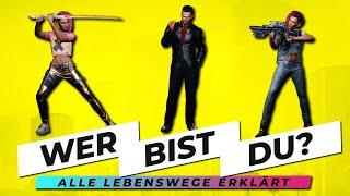 WER BIST DU? - Alle 3 LEBENSWEGE in Cyberpunk 2077 im DETAIL ERKLÄRT