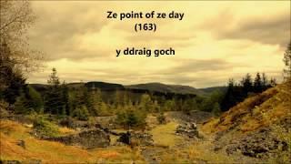 (learning Welsh) y Ddraig Goch (ze Red Dragon) // ze point of ze day 163