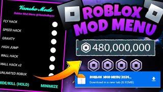 ️MOD MENU!️ Roblox Mod Apk v2 627 454   Unlimited Robux & Speed Fly Jump Hack 2024 !