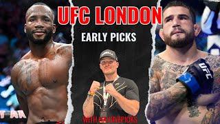 UFC London Edwards vs. Brady Full Card EARLY PICKS