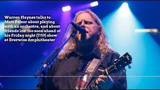 Warren Haynes on the morning show!