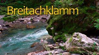 Family activity - hiking in the Breitachklamm