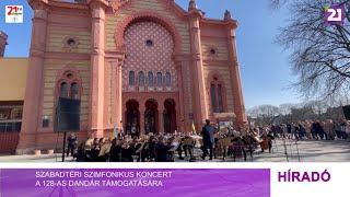 Tv21 Ungvár -Szabadtéri szimfonikus koncert a 128-as dandár támogatására