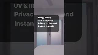 iTints Electric Smart Film gives you transparency when you want it, privacy when you need it.