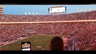 Tennessee vs Kentucky 2022 intro, "Slow Rocky Top"  Dark Mode