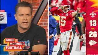 GMFB| "Chiefs are the team to beat to win Super Bowl" - Kyle Brandt on Mahomes dominant Saints 26-13