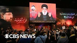 Hezbollah leader Hassan Nasrallah killed in Israeli airstrike on Beirut