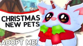 4 NEW Christmas Adopt Me Pets! Roblox