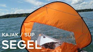 KAJAK / SUP Segel Test mit ITIWIT Kajak von Decathlon