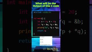 What Will Be the Output of This C Code? #CodeChallenge | Can You Guess the Output? #CProgramming