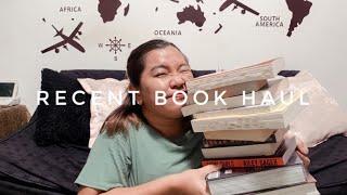 RECENT BOOK HAUL | mibf, fullybooked, booksale, etc