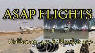 Gulfstream 450 and Hawker 900XP Airport Ground Handling | AIRPORT RAMPMAN