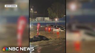 Roswell residents wake up to washed away cars after New Mexico flash flooding