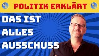 Was machen städtische Ausschüsse? - Kommunalpolitik erklärt