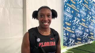 Florida's Grace Stark Talks Confidence and Consistency After Qualifying for NCAA 100mH Finals