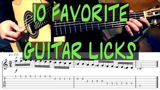 10 Favorite Guitar Licks! - Includes TAB - Robert Lunn