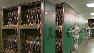 Inside Massive US Air Force Armory Storing Billion $ Worth of Firearms