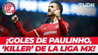 ¡Es portugués y juega para el Toluca! ¡Paulinho está rompiendo la Liga MX con goles! | TUDN