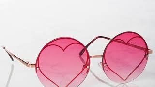 Wholesale Novelty Sunglasses Hearts Stars Funky Fun Party Sunglasses Apparel Candy