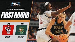 NC State vs. Vermont - First round NCAA tournament extended highlights