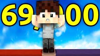 69,000 IQ Minecraft BRIDGE Plays?! (69K MONTAGE)