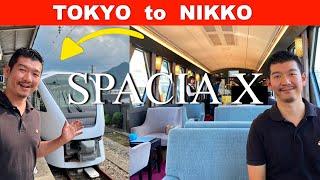 How to Ride the Newest Train to Nikko from Tokyo - Spacia X