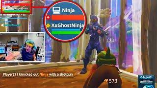 i played with Ninja for $20,000 in Fortnite: Battle Royale (GhostNinja vs Ninja)