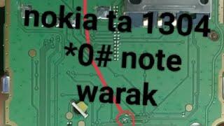 Nokia Ta 1304 *0# Key Solution