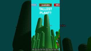 Tallest plant in grow a garden? #growagarden #roblox #edit #meme