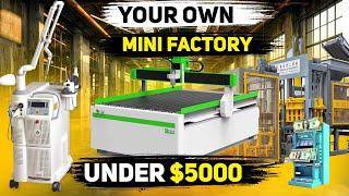 25 Business Machines You can Buy from Amazon to Make Money! 25 mini manufacturing business ideas