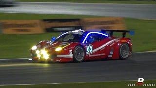 Ferrari 458 GTD and GTLM // On-Track at Daytona