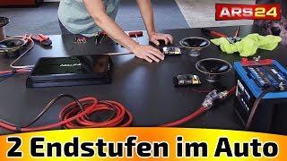 2 Endstufen richtig im Auto verbauen | Tutorial | ARS24