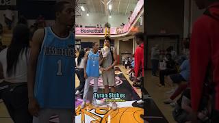 Tyran Stokes & more high school hoopers give their NBA comparison 🪞 #tyranstokes