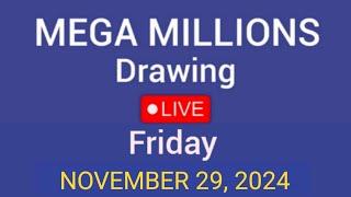 Mega Millions drawing Live results for November 29, 2024