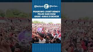 Momen Seru Prabowo Joget Gemoy Bareng Warga hingga Peluk & Cium Anak-anak Peserta Lomba HUT ke-79 RI