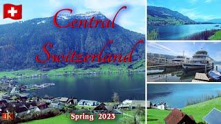 Central Switzerland  from Zug to Arth-Goldau Spring 2023 