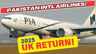 Pakistan International Airlines (PIA) To RETURN TO UK AIRPORTS in 2025! ️ #pia #pakistanairlinenews