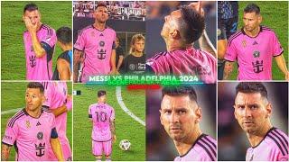 Messi Vs Philadelphia 2024 / RARE CLIPS ● SCENEPACK 4K ( No CC only TOPAZ)