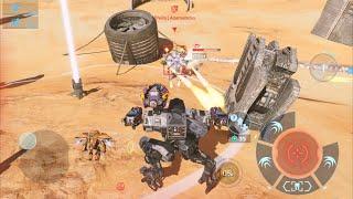 Hades earns some killstreaks w/ new sonic weapons | War Robots gameplay