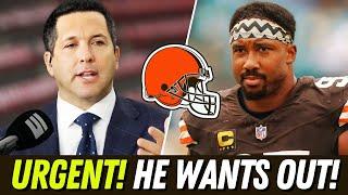  HE'S DONE! TRADE REQUEST SHAKES UP THE BROWNS! BROWNS NEWS TODAY