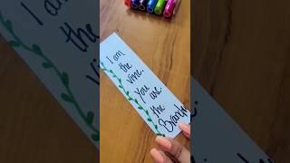 Bookmark ASMR  one liner ideas!!   #bookmark #ytshorts #projects #diy #captions #asmr #satisfying