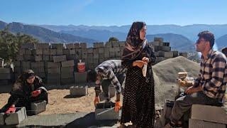 **"Winter is coming: a family to end the mountain shelter of Farzaneh and Hojjat!"**