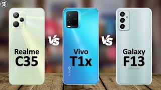 Vivo T1x VS Samsung F13 VS Realme C35