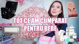 Tot ce am cumpărat pentru BEBE! Pătuț, cărucior, leagăn, hăinuțe și altele