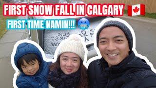 HELLO, WINTER! • OUR FIRST SNOW EXPERIENCE IN CANADA • SUNTOAST LIFE