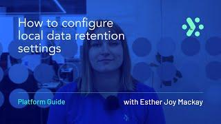 Adverity Platform Guide | How to configure local data retention settings