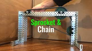 Basic Mechanisms:  Sprocket and Chain