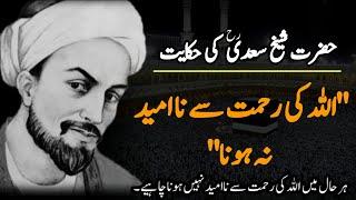 Hikayat E Saadi In Urdu Part 5 || Sheikh Saadi Ki Hikayat In Urdu ||Danishwari