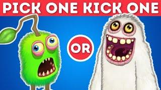 Pick One Kick One My Singing Monsters Quiz 2024